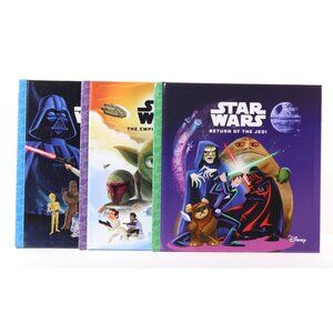 Star Wars Return Of The Jedi, The Empire Strikes Back, A New Hope 3 Books NOS